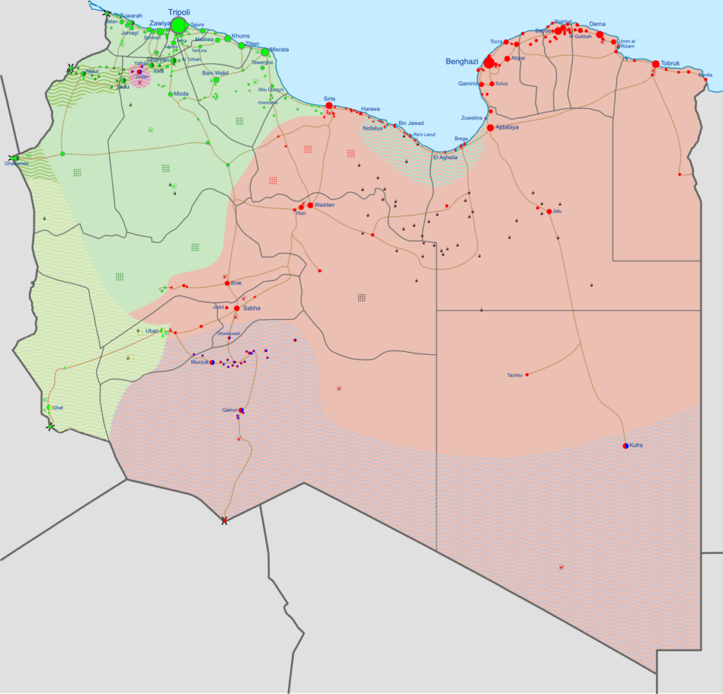 Divisió de Líbia